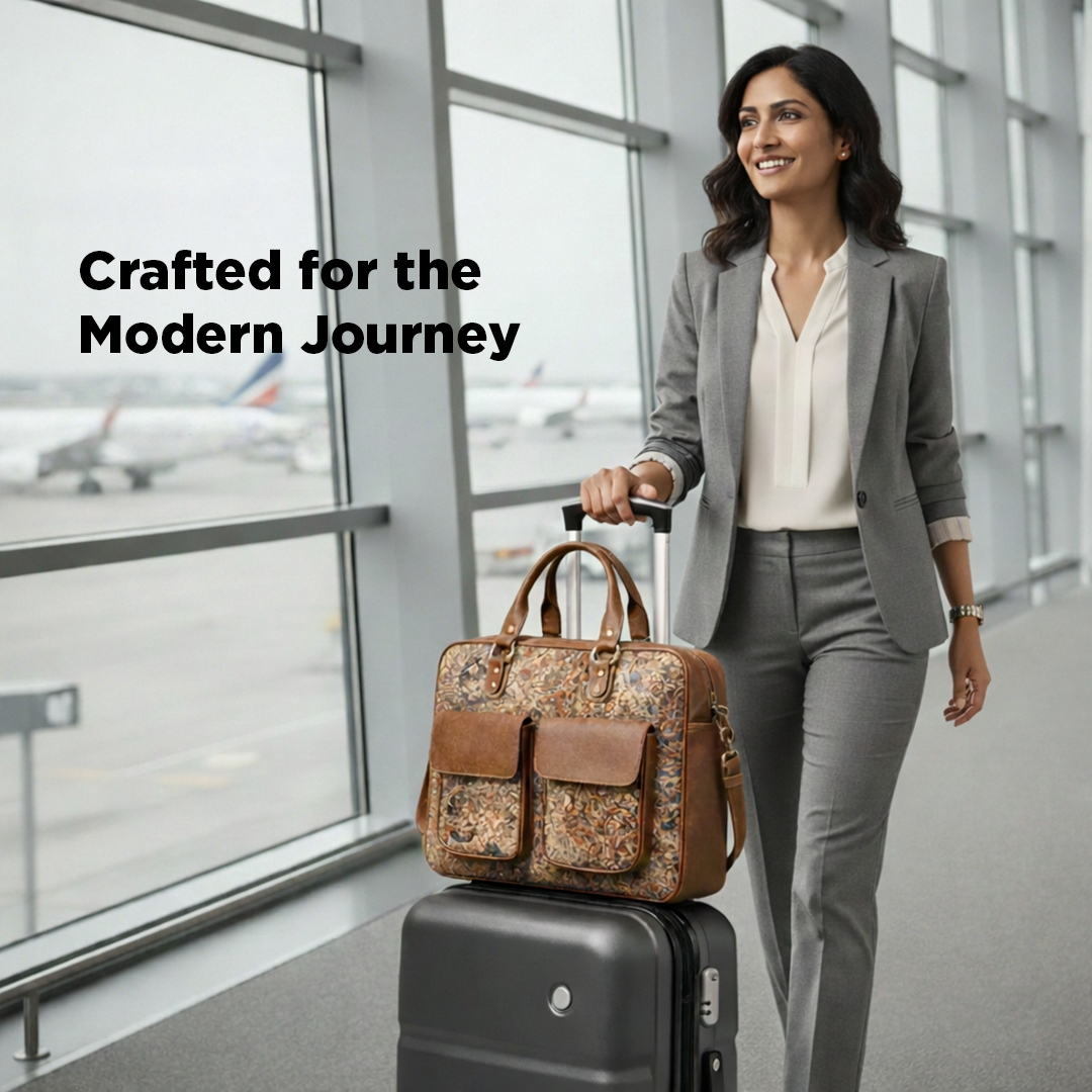 The Kalamkari Laptop Traveller