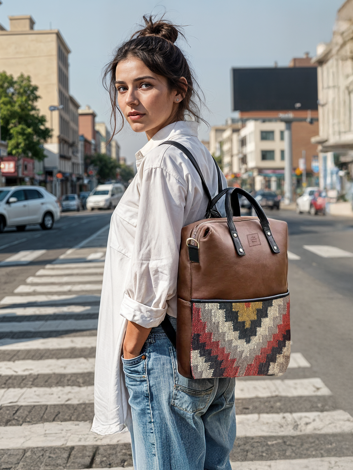 The Mirzapuri Convertible - TAN