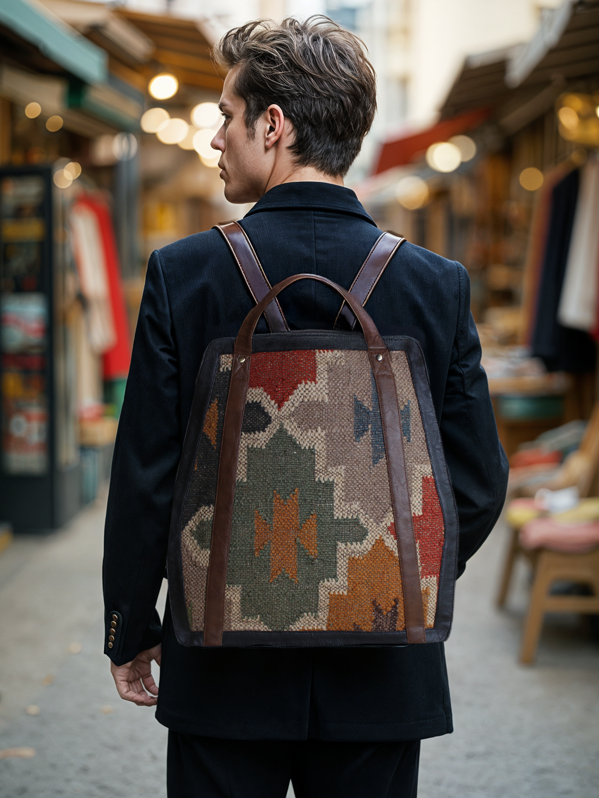 The Jaipuri Structured Tote - NEW