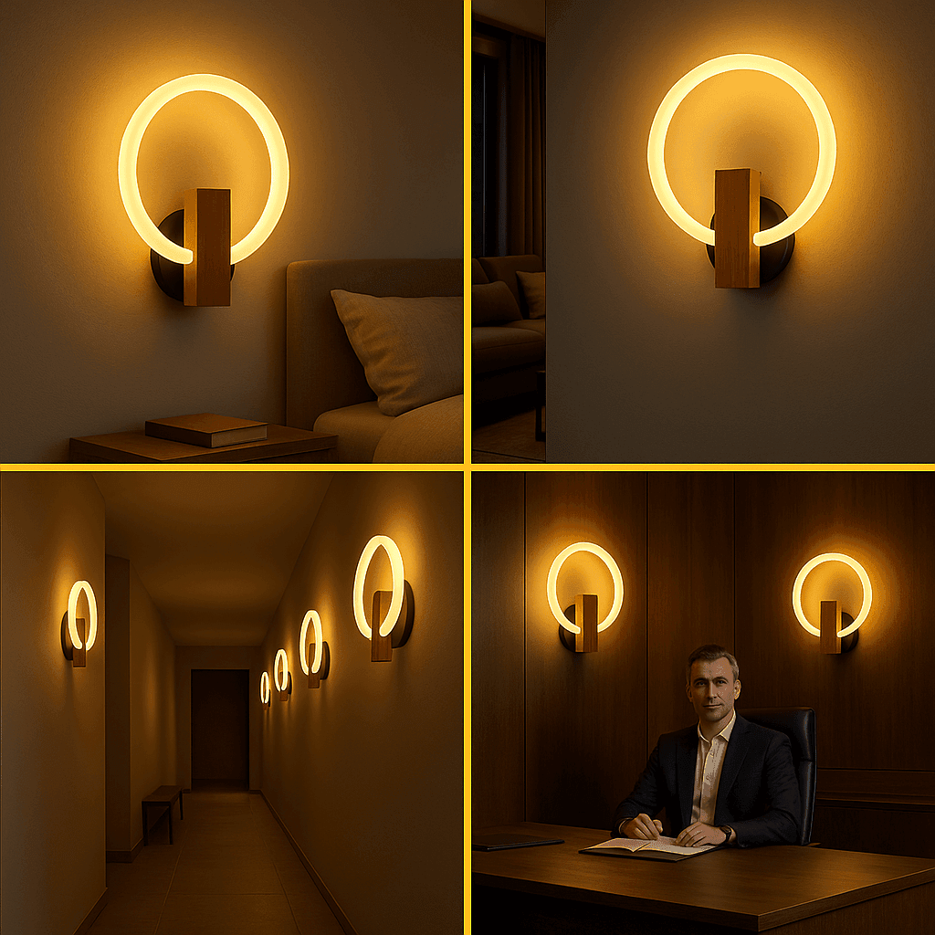 Lunaris Halo Wall Light - 18Watt