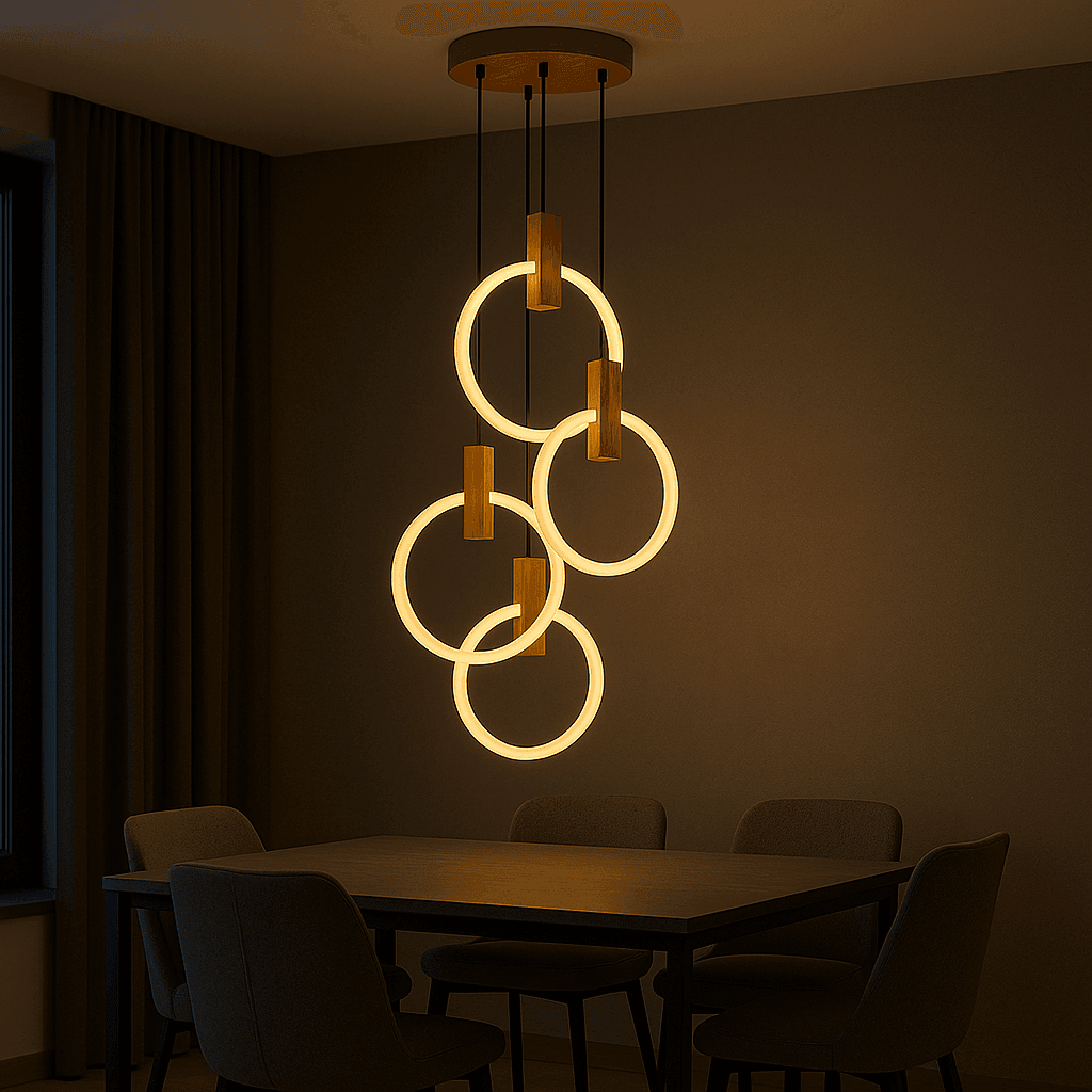 Lunaris Crown Chandelier 28Watt - Ready to Use