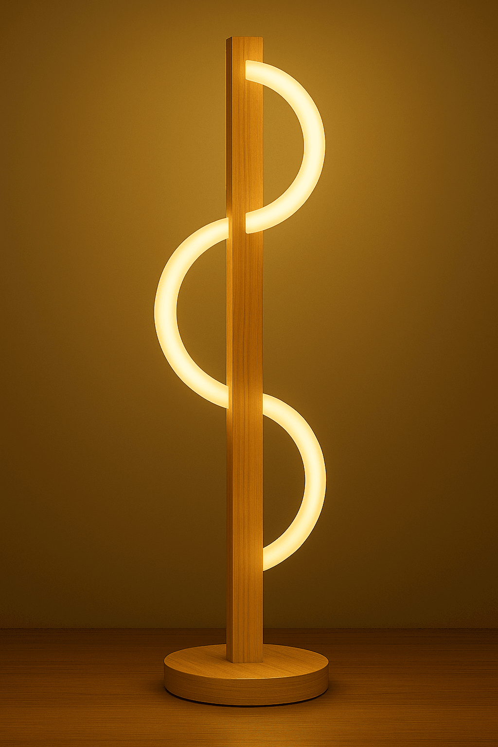 Lunaris Pillar Floor Lamp 24Watt - Ready to Use