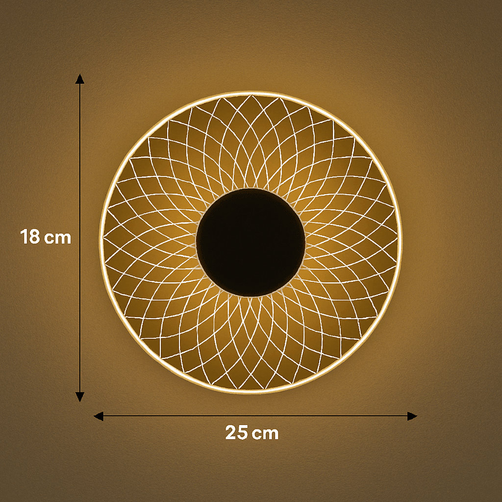 GlowMesh Wall Light - 15Watt