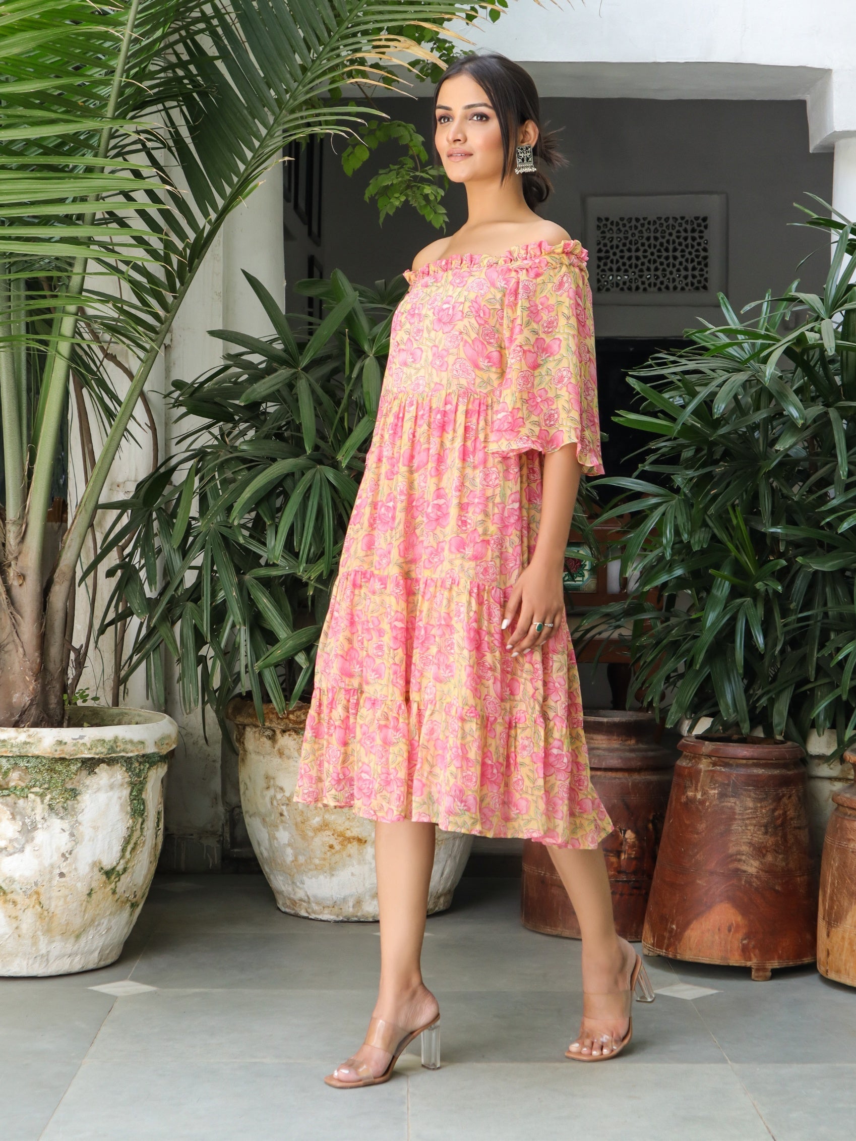 CHARLOTTE FLORAL DRESS