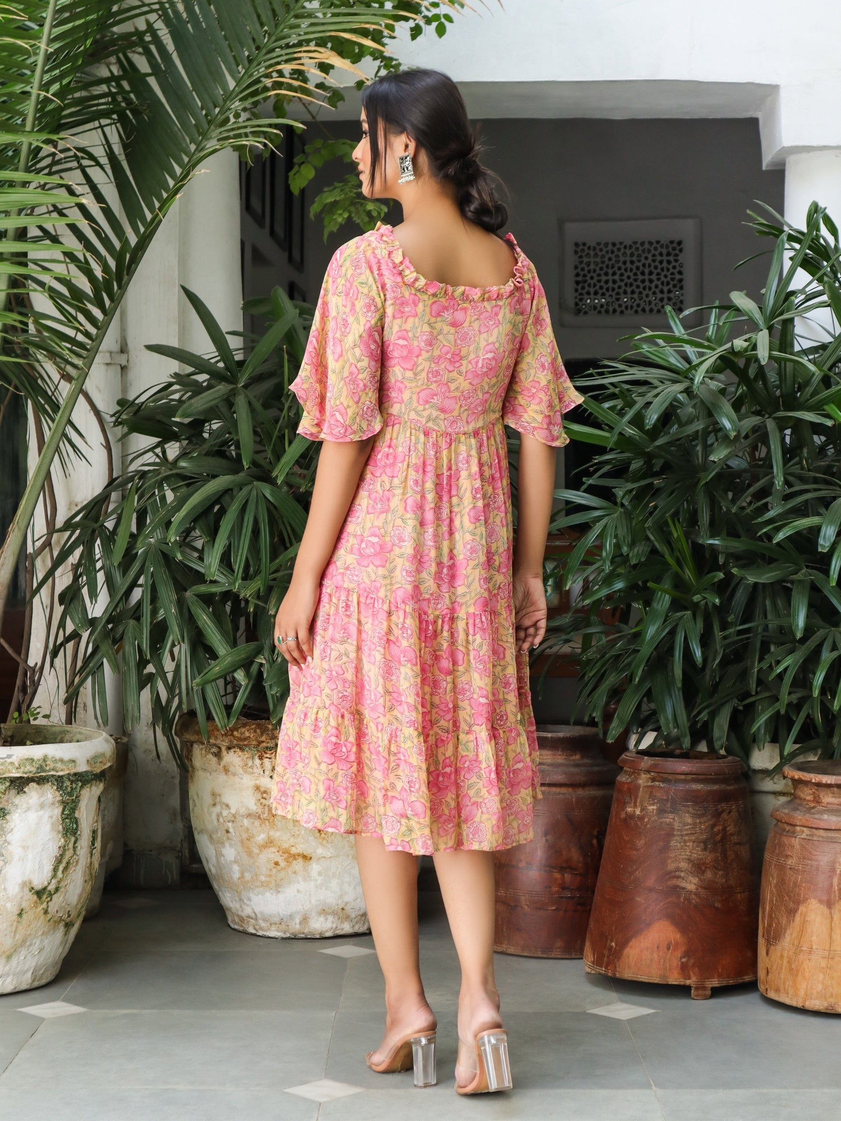 CHARLOTTE FLORAL DRESS