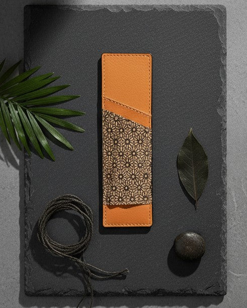 Plant Leather Pen Holder – Tan