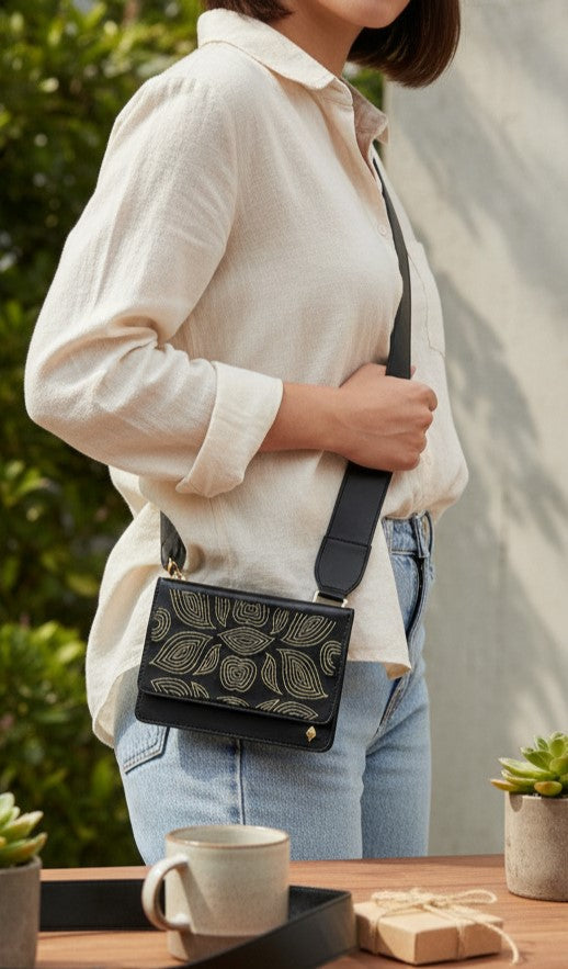 Lana Vegan Leather Sling Bag