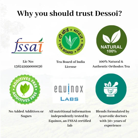 Harmonia Herbal Tea for Detox | With Coconut, Rose and Lemongrass