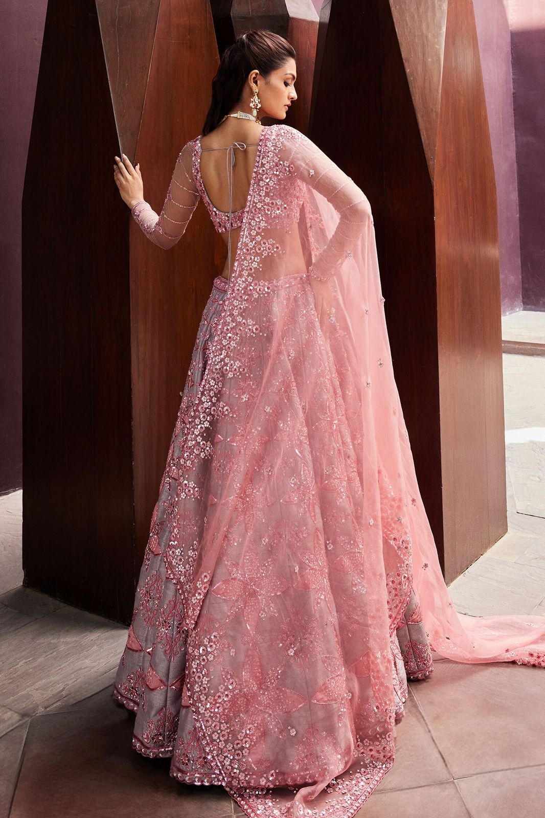 Most Beautiful Most Trending Lehenga Choli With Thread Embroidery