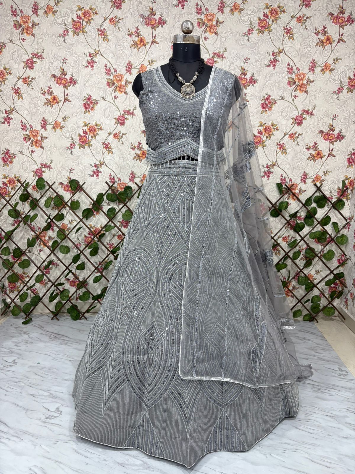 Beautiful Designer Lehenga Choli With Beautiful Embroidery Work