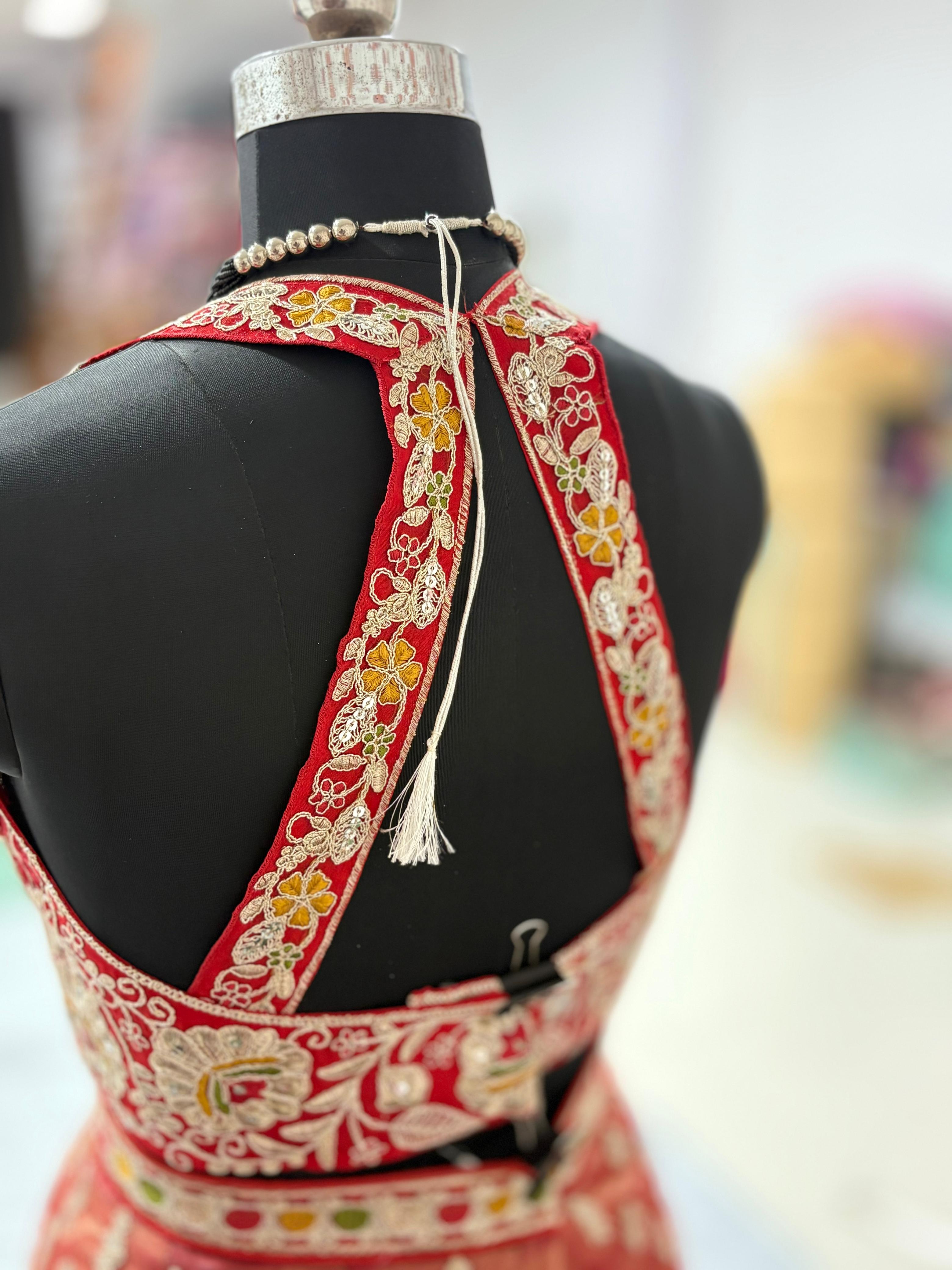 Most Beautiful Latest Designer Lehenga Choli With Beautiful Embroidery