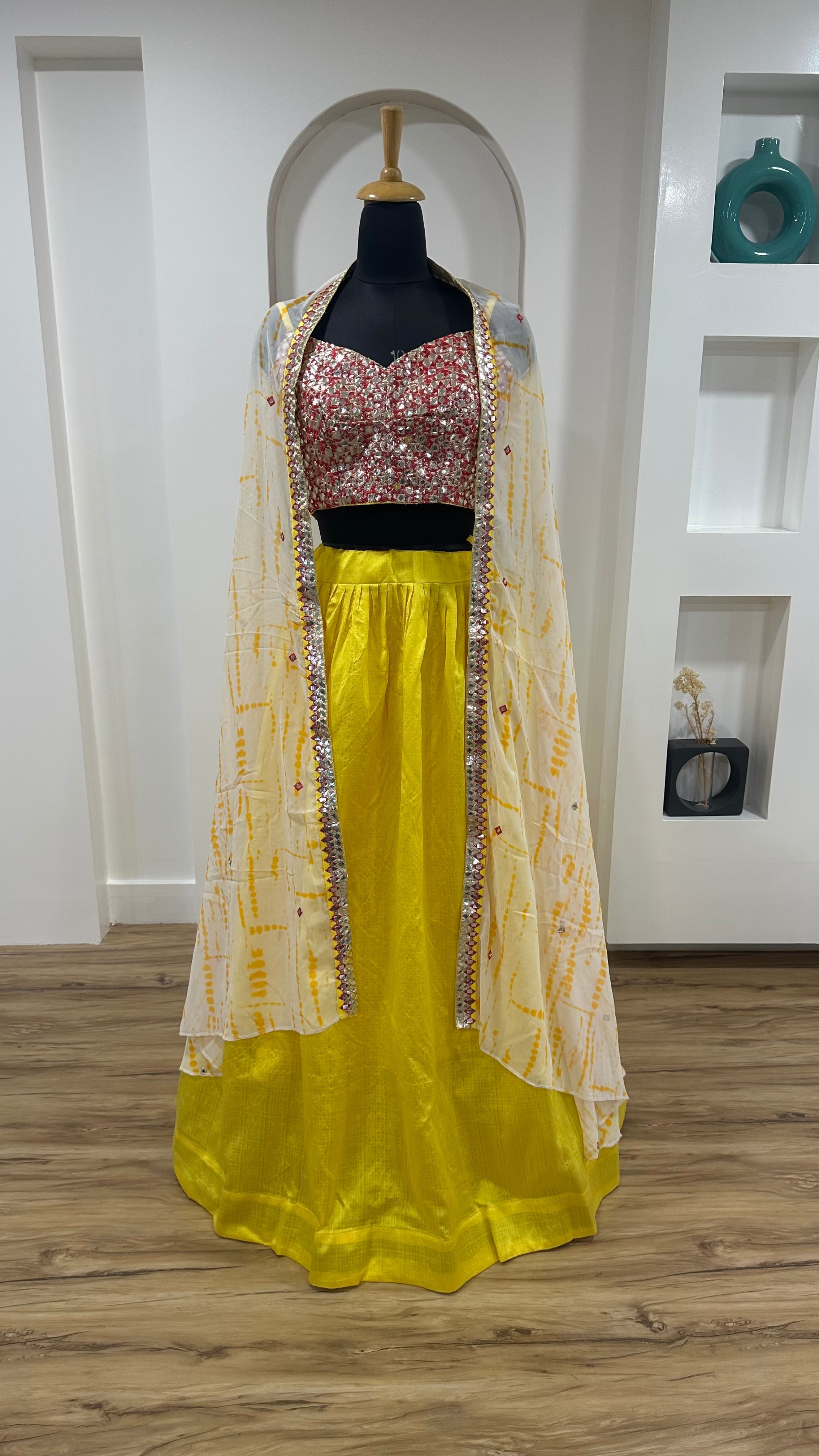 Stylish Party Wear Indo Western Lehenga Set With Koti
