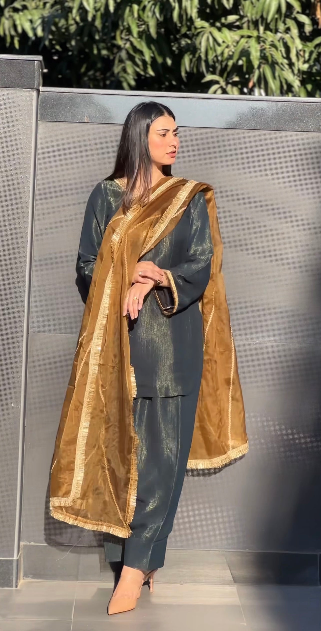 Party Wear Beautiful Top And Bottom With Dupatta