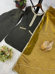 Party Wear Beautiful Top And Bottom With Dupatta