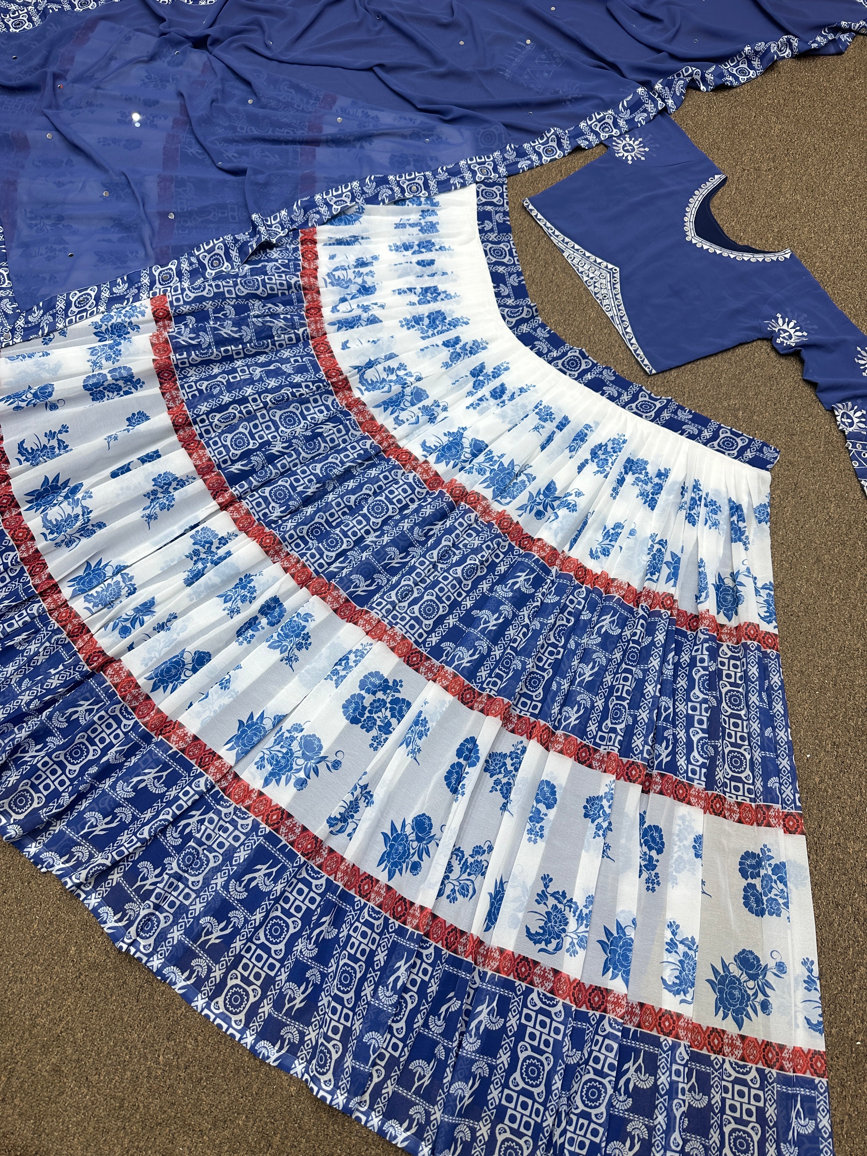 Beautiful Lehenga Choli Fancy Digital Print