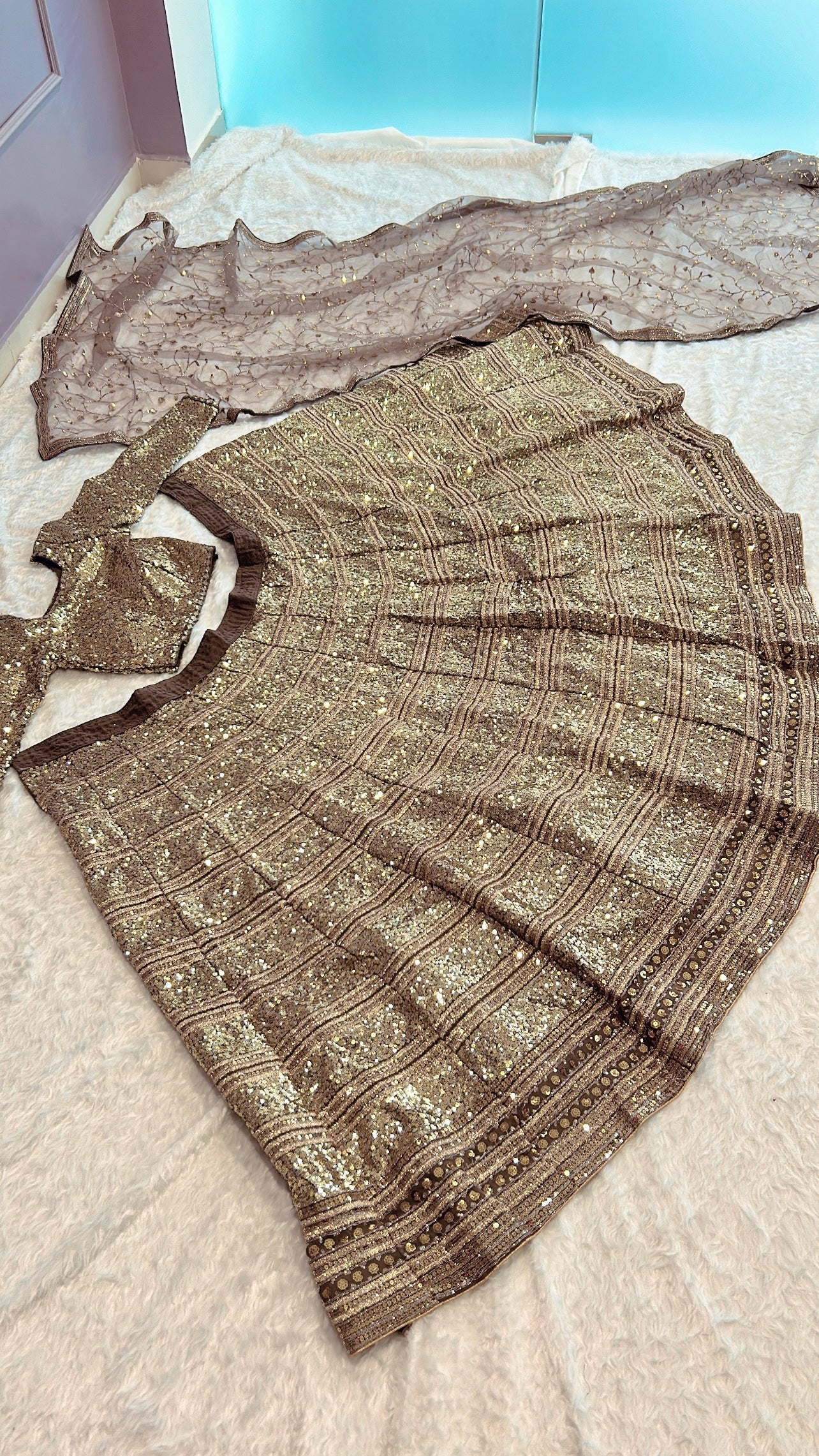 Party Wear Designer Lehenga Choli With Sequence Work