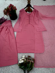 Party Wear Designer Top-Bottom And Beautiful Dupatta