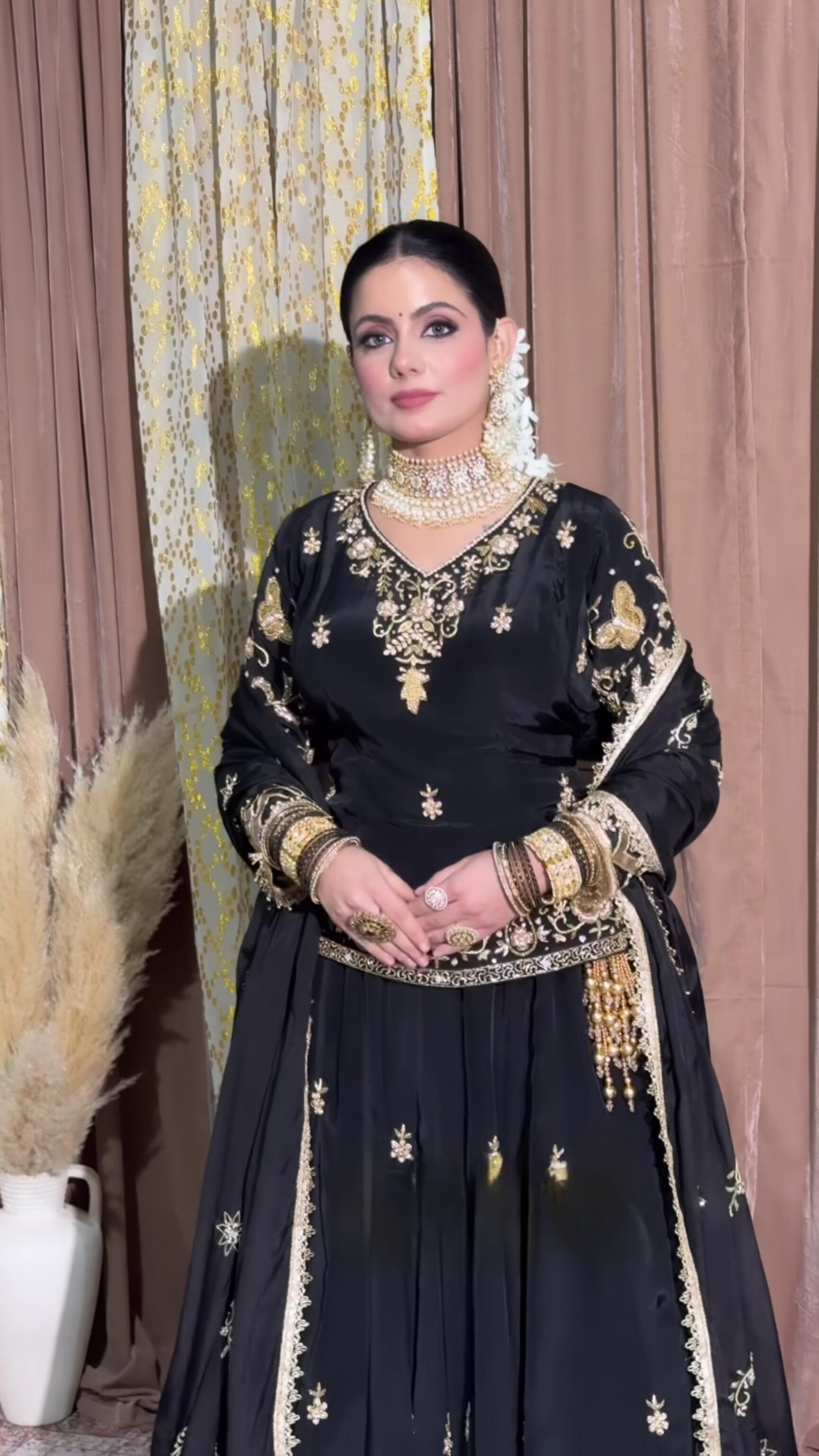 Beautiful Party Wear Top Lehenga With Fancy Border Work