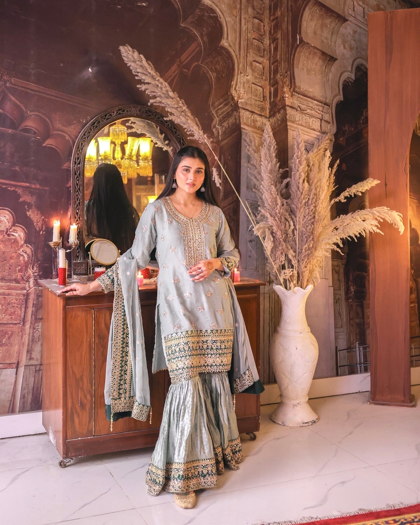 Party Wear Designer Top-Bottom And Beautiful Dupatta