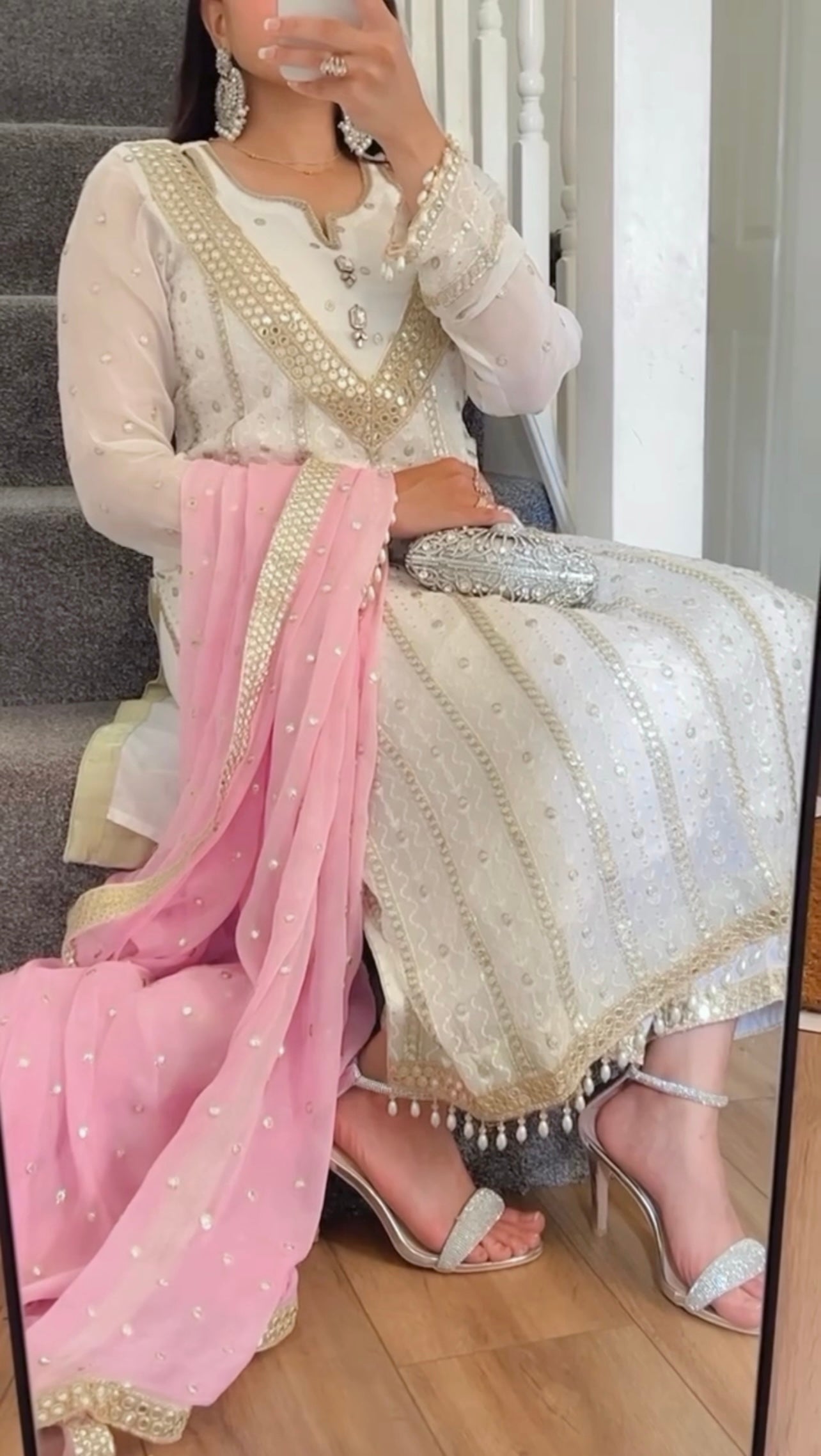 Designer Party Wear Long Pakistani Suit In Fancy Style