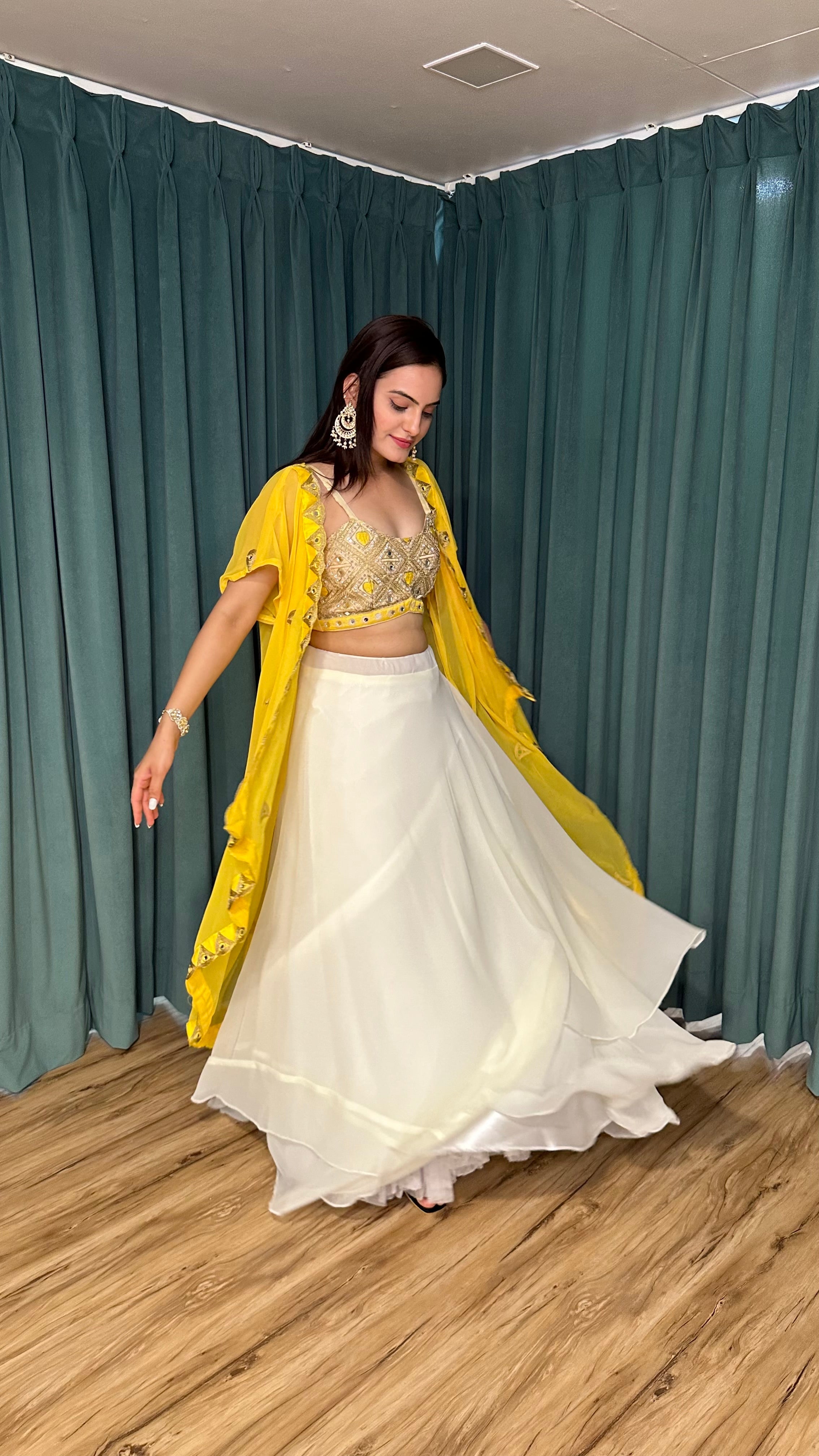 Party Wear Designer Lehenga Choli And Shrug