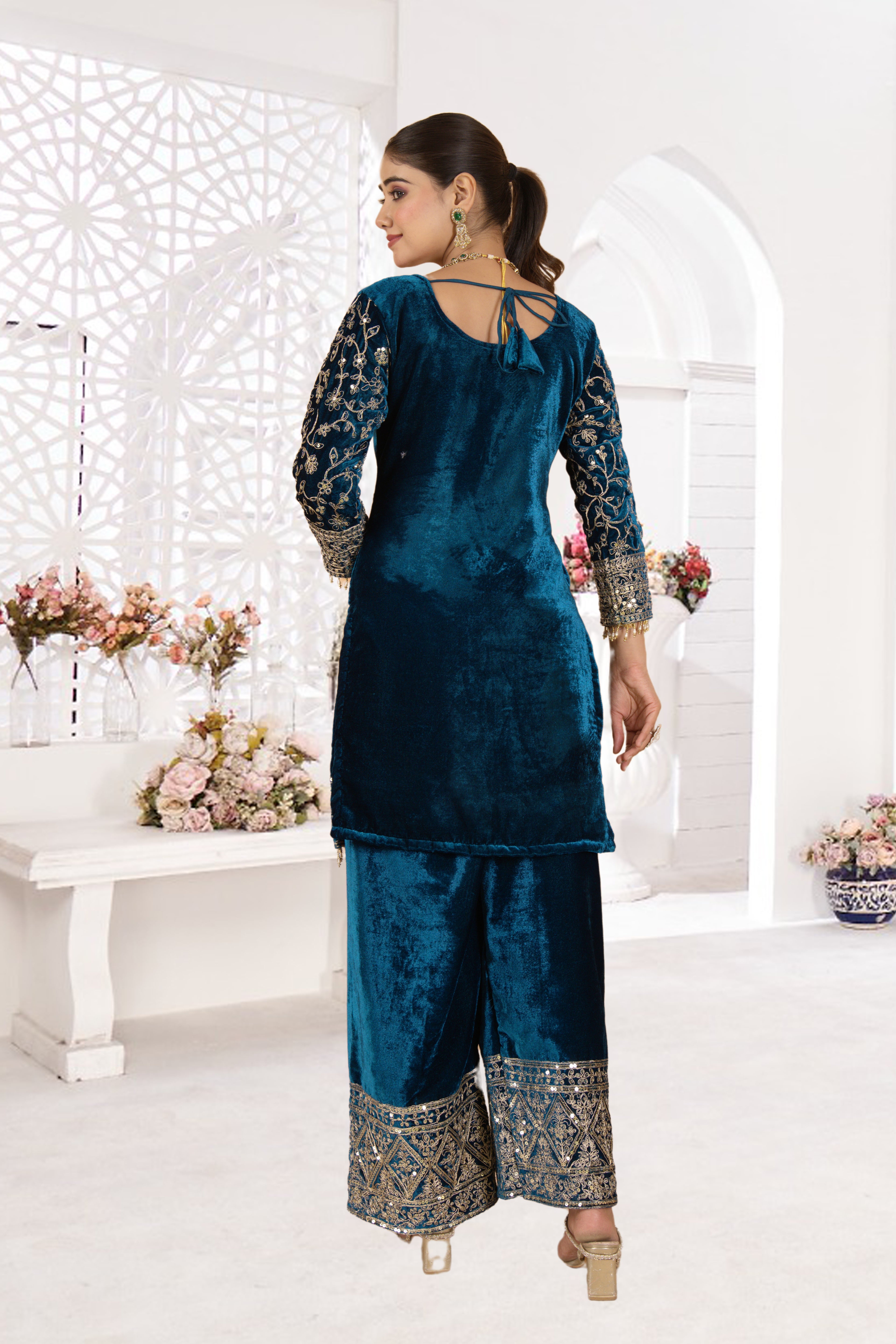 Party Wear Designer Suit Pent And Beautiful Dupatta