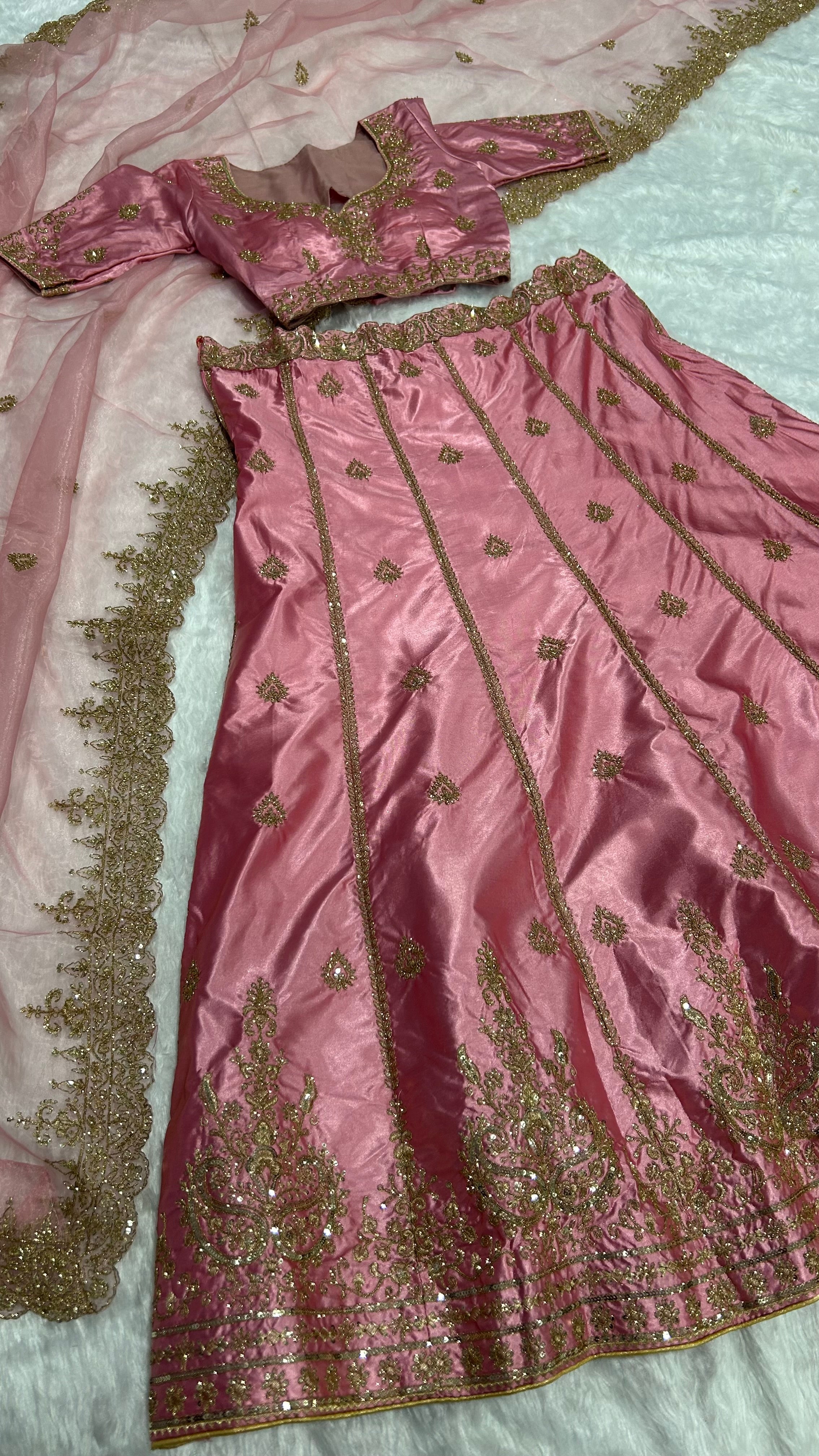Party Wear Designer Lehenga Choli With Sequence & Zari Work