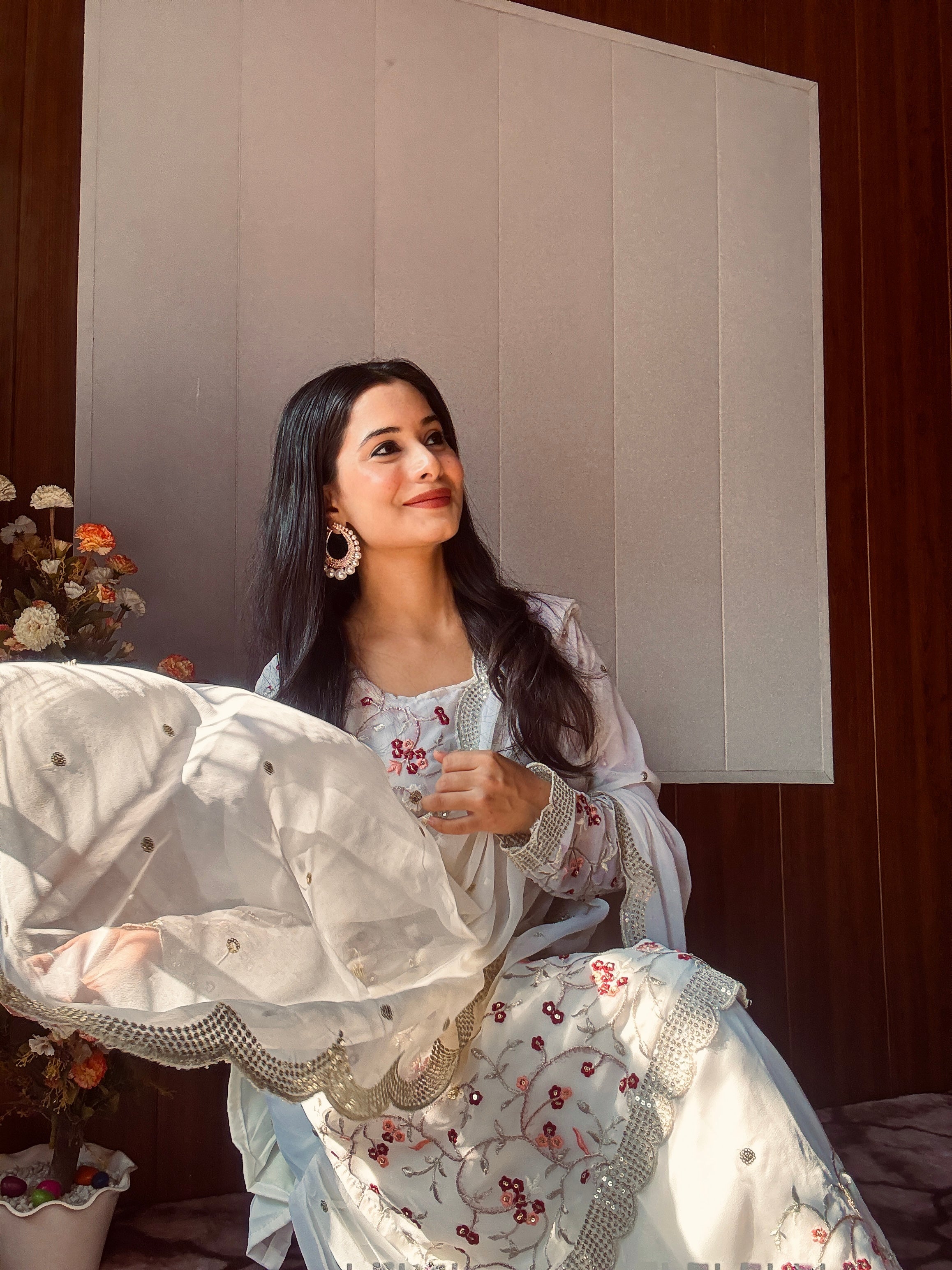 Party Wear Beautiful Top Sharara And Dupatta