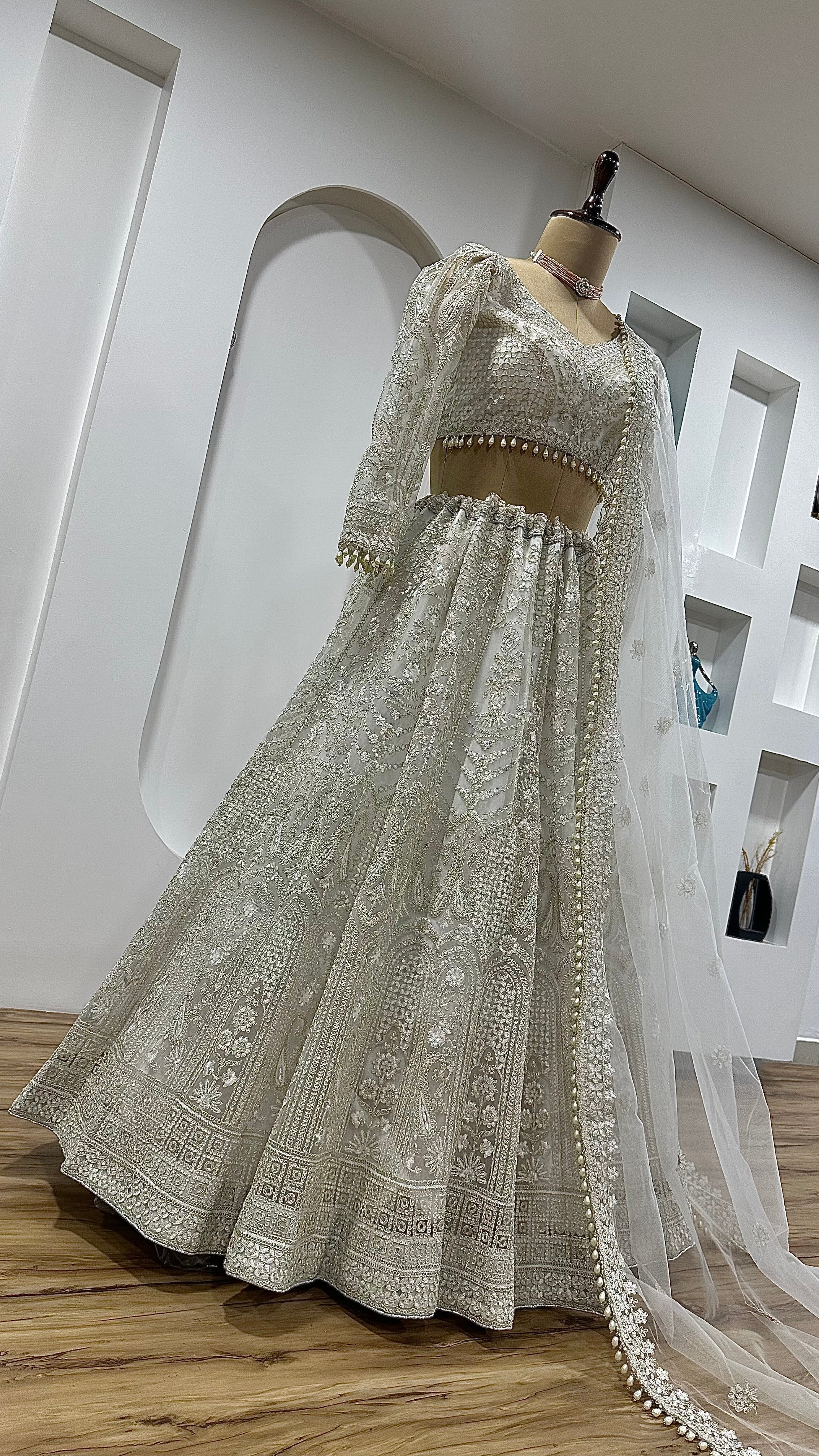 Party Wear Lehenga Choli With Thread work