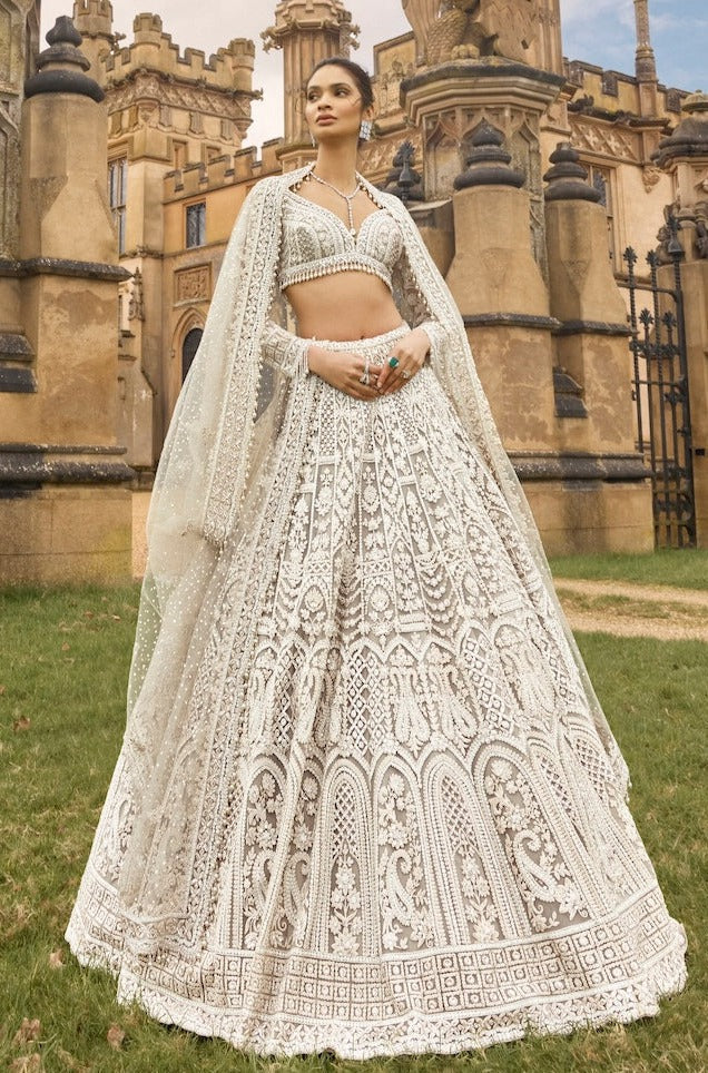 Party Wear Lehenga Choli With Thread work