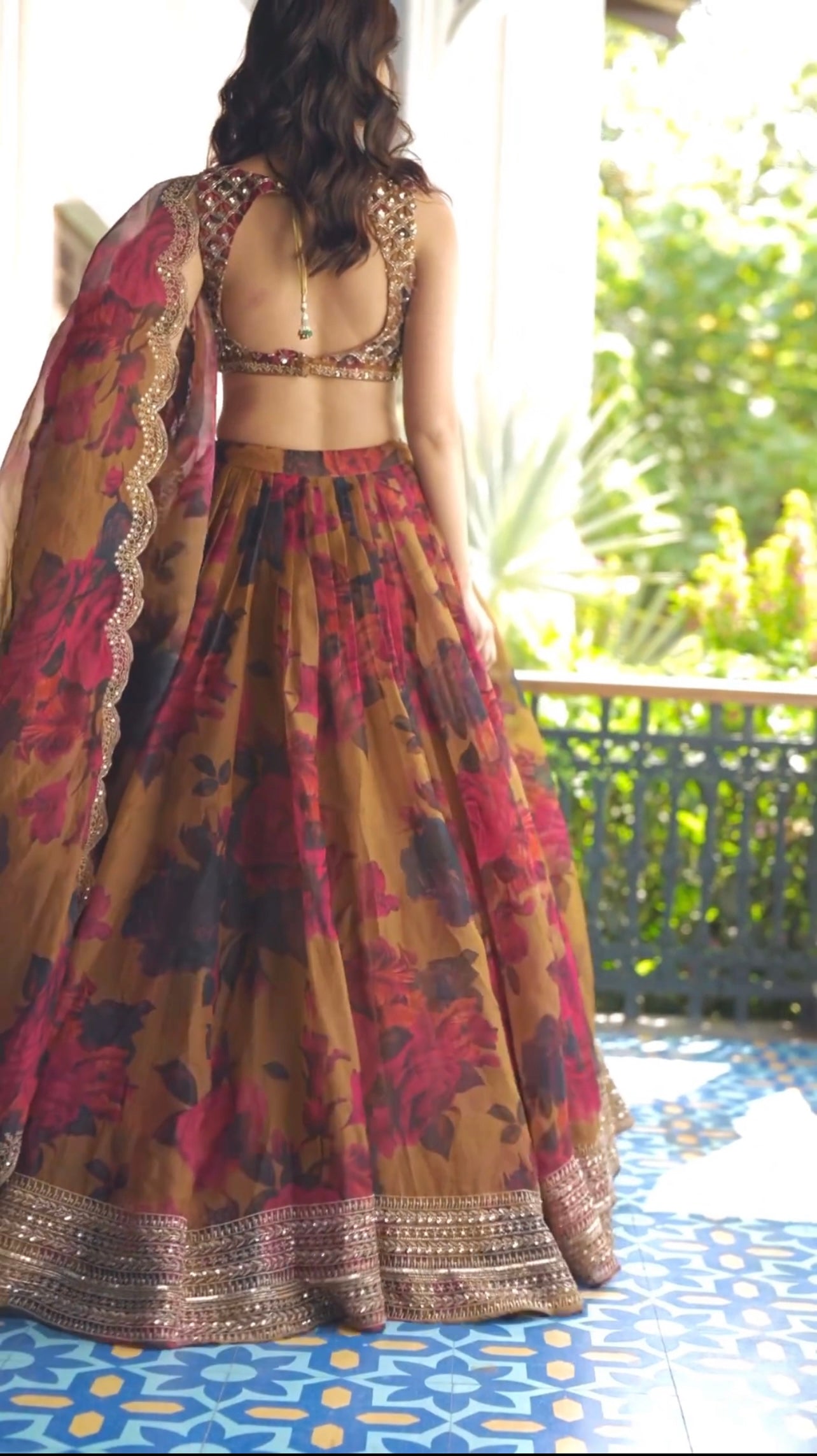 Party Wear Designer Lehenga Choli With Digital Print