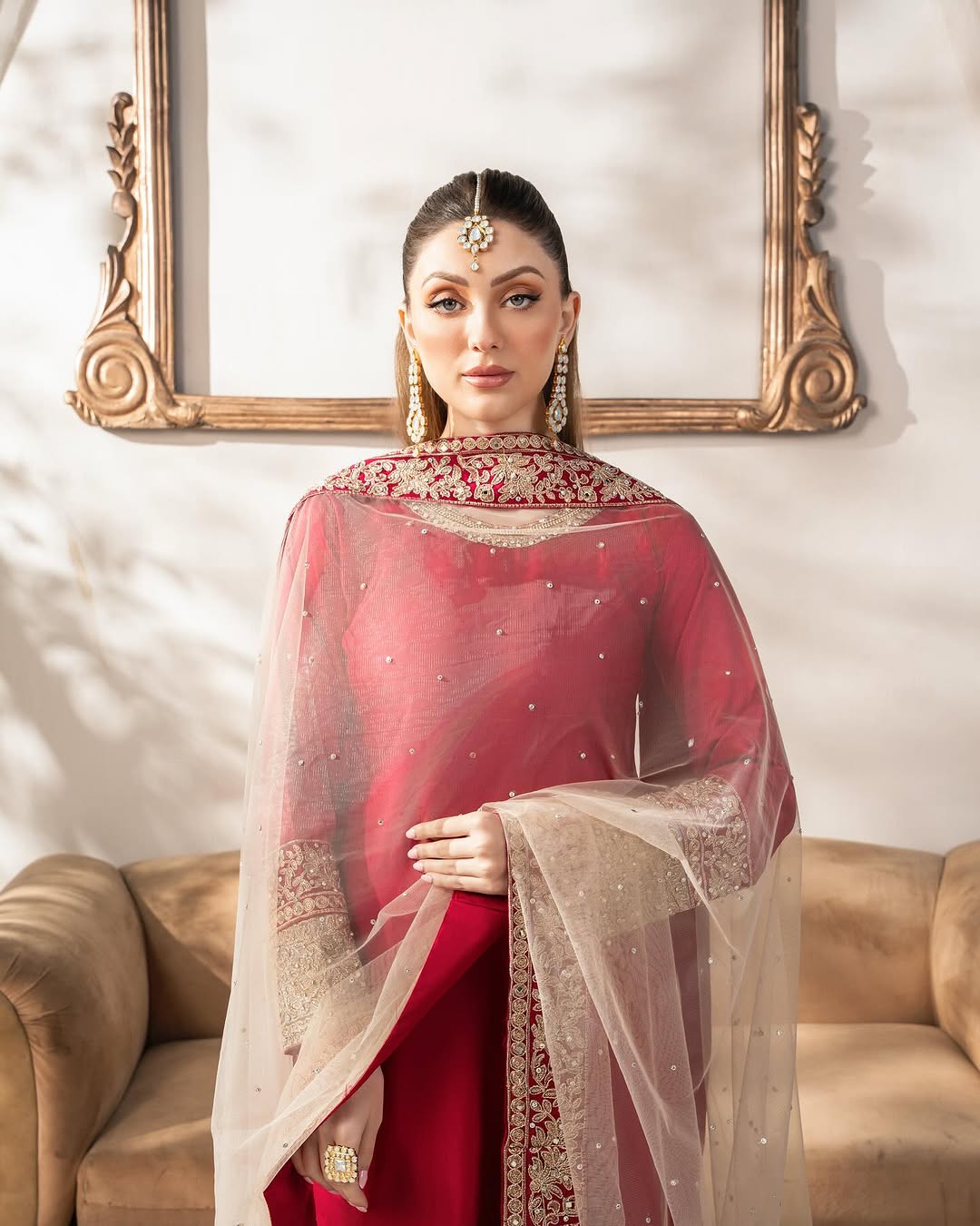 Party Wear Suit Set With Embroidery Coding Sequence Work