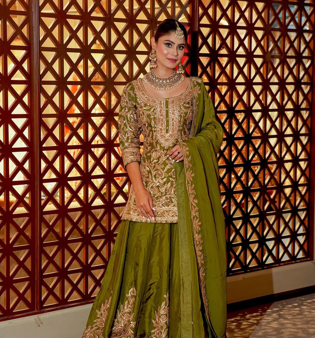 Party Wear Beautiful Top-Bottom And Fancy Dupatta