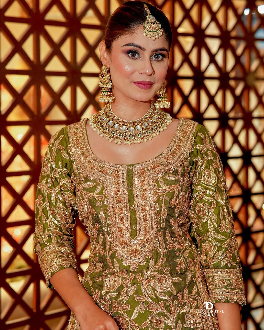 Party Wear Designer Top Plazzo And Dupatta