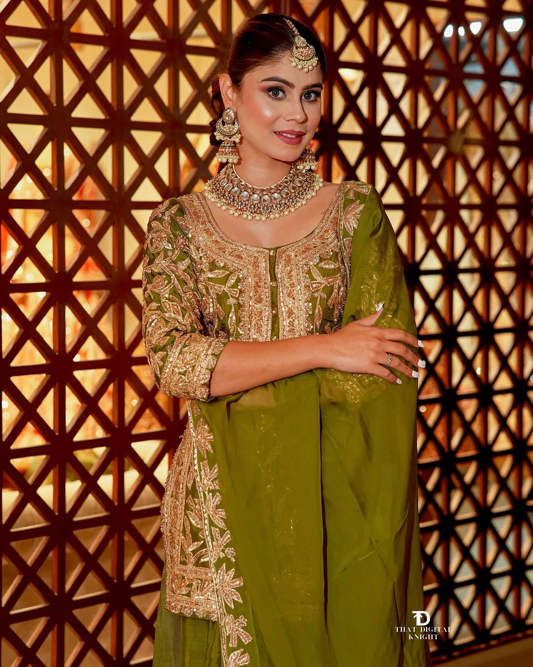 Party Wear Designer Top Plazzo And Dupatta