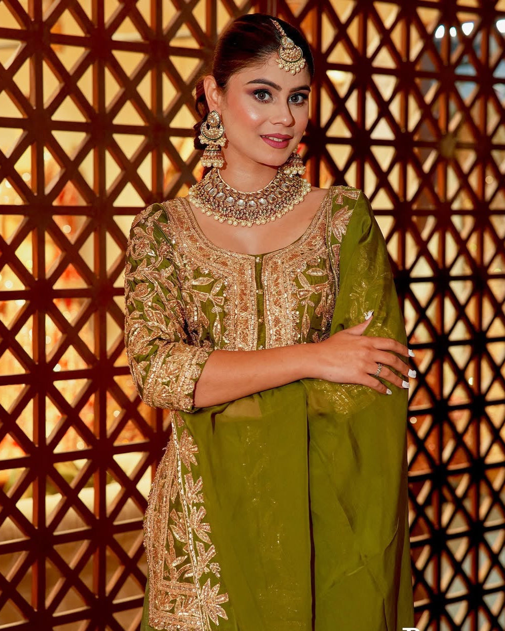 Party Wear Beautiful Top-Bottom And Fancy Dupatta