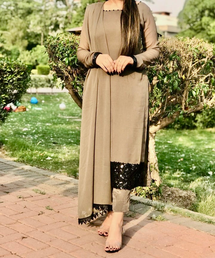 Beautiful Party Wear Top Pent And Dupatta