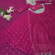 Party Wear Designer Lehenga Choli With Fancy Border Lace Work