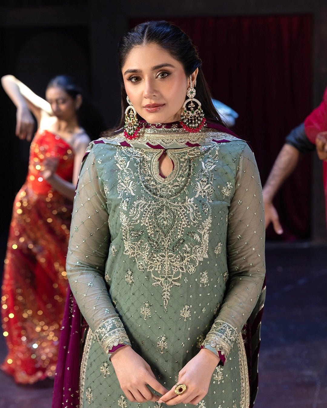 Party Wear Beautiful Top-Bottom And Designer Dupatta