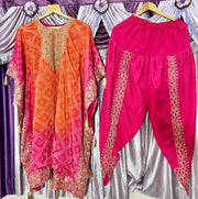 Party Wear Beautiful Top-Bottom With Digital Print