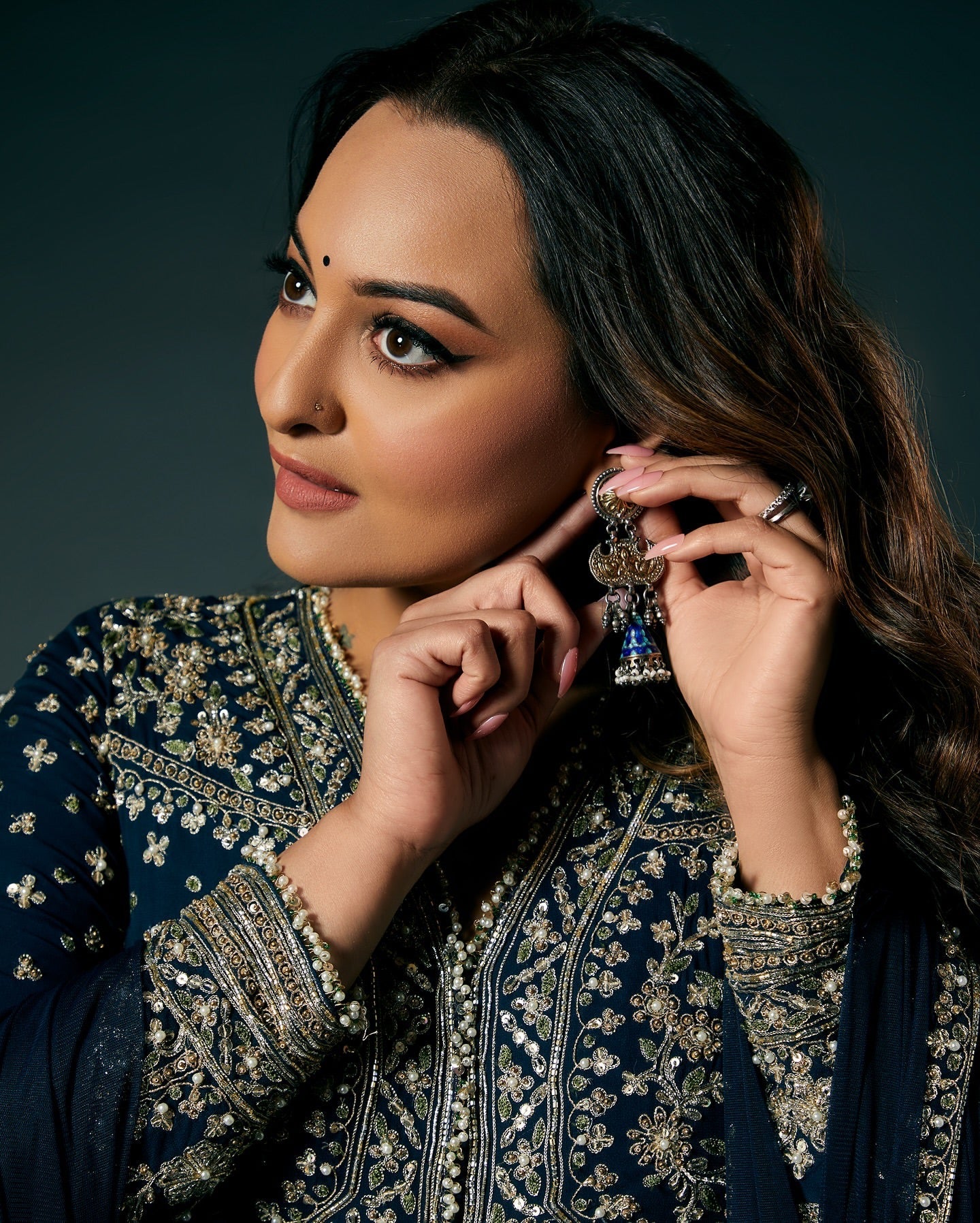 Designer Party Wear Look Gown With Lehenga And Dupatta