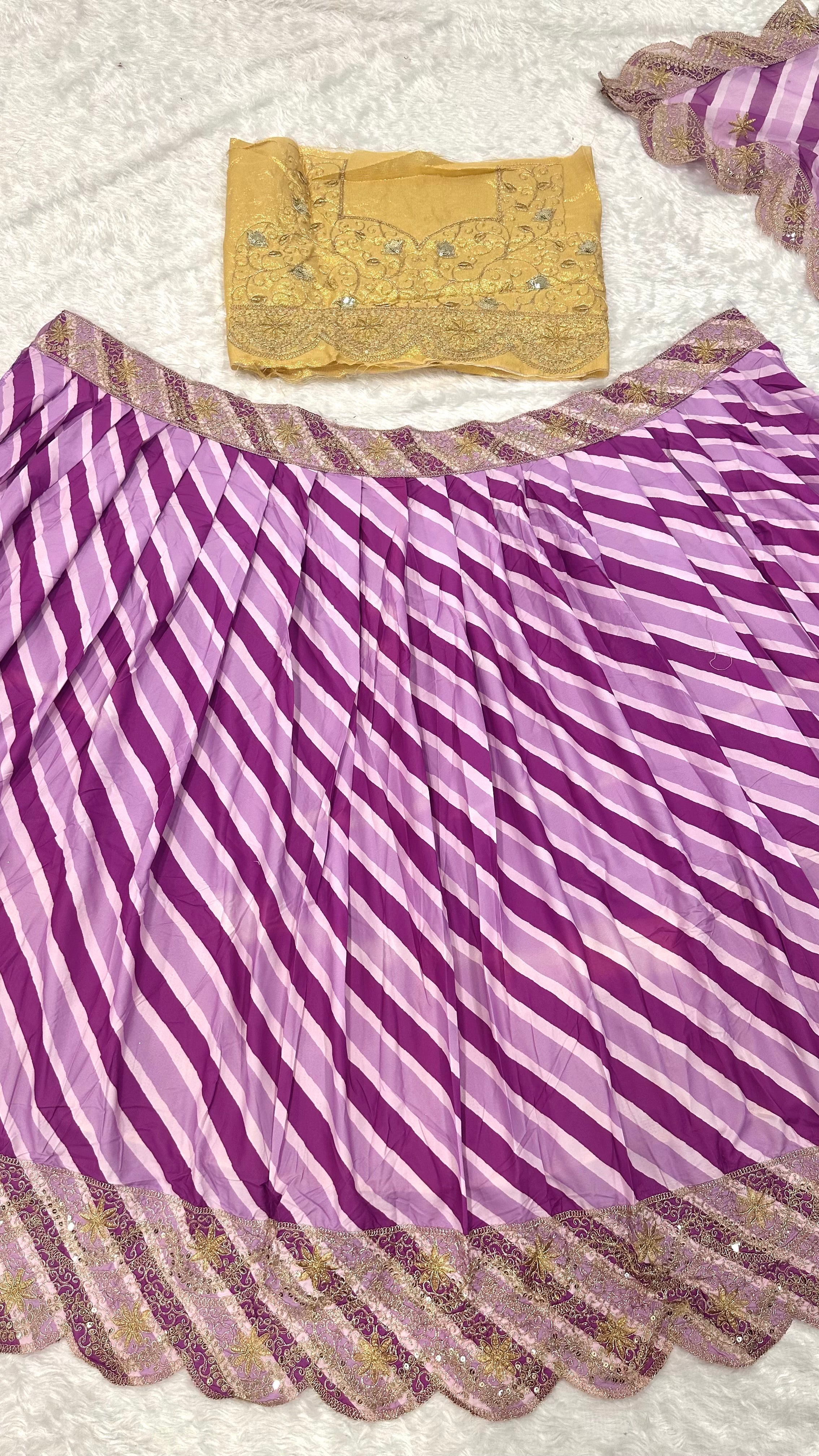 Designer Lehenga Choli With Sequence Work