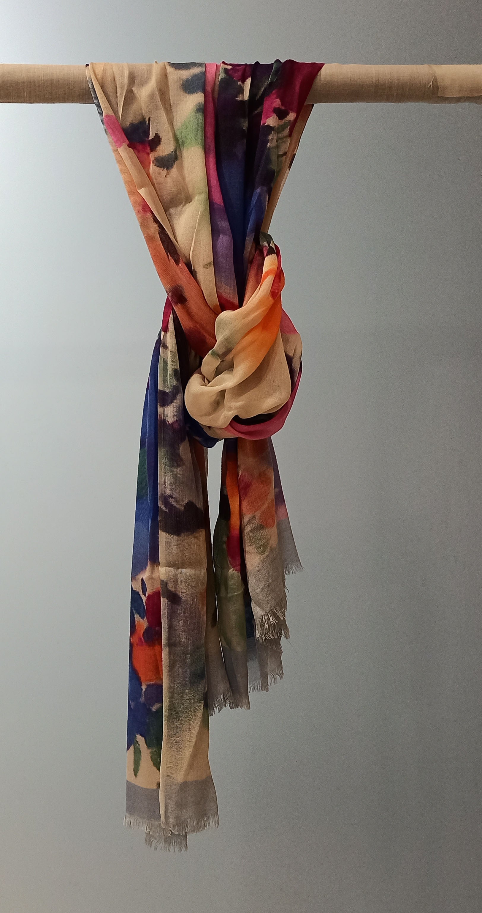 FALL FLOWER SCARF