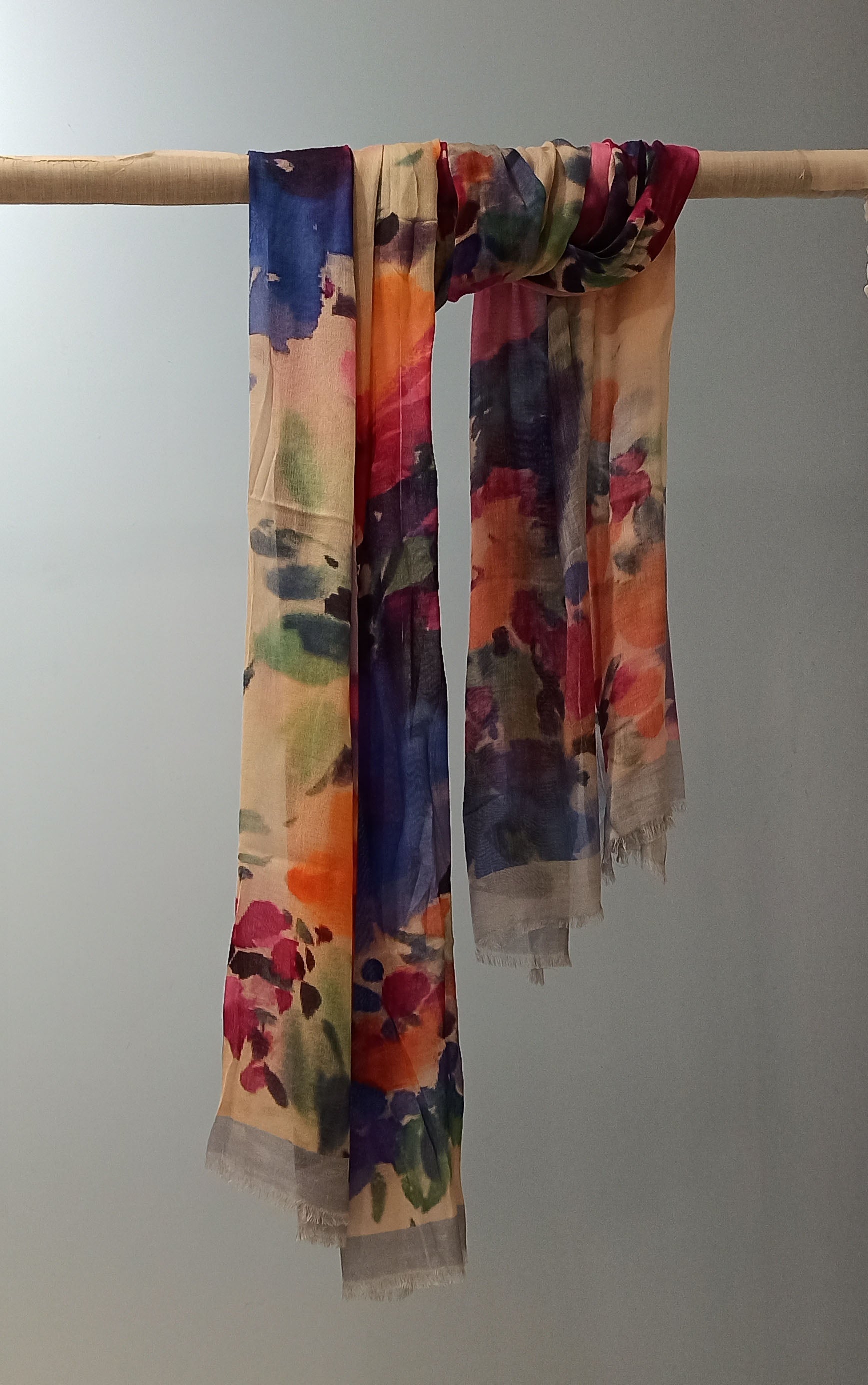 FALL FLOWER SCARF