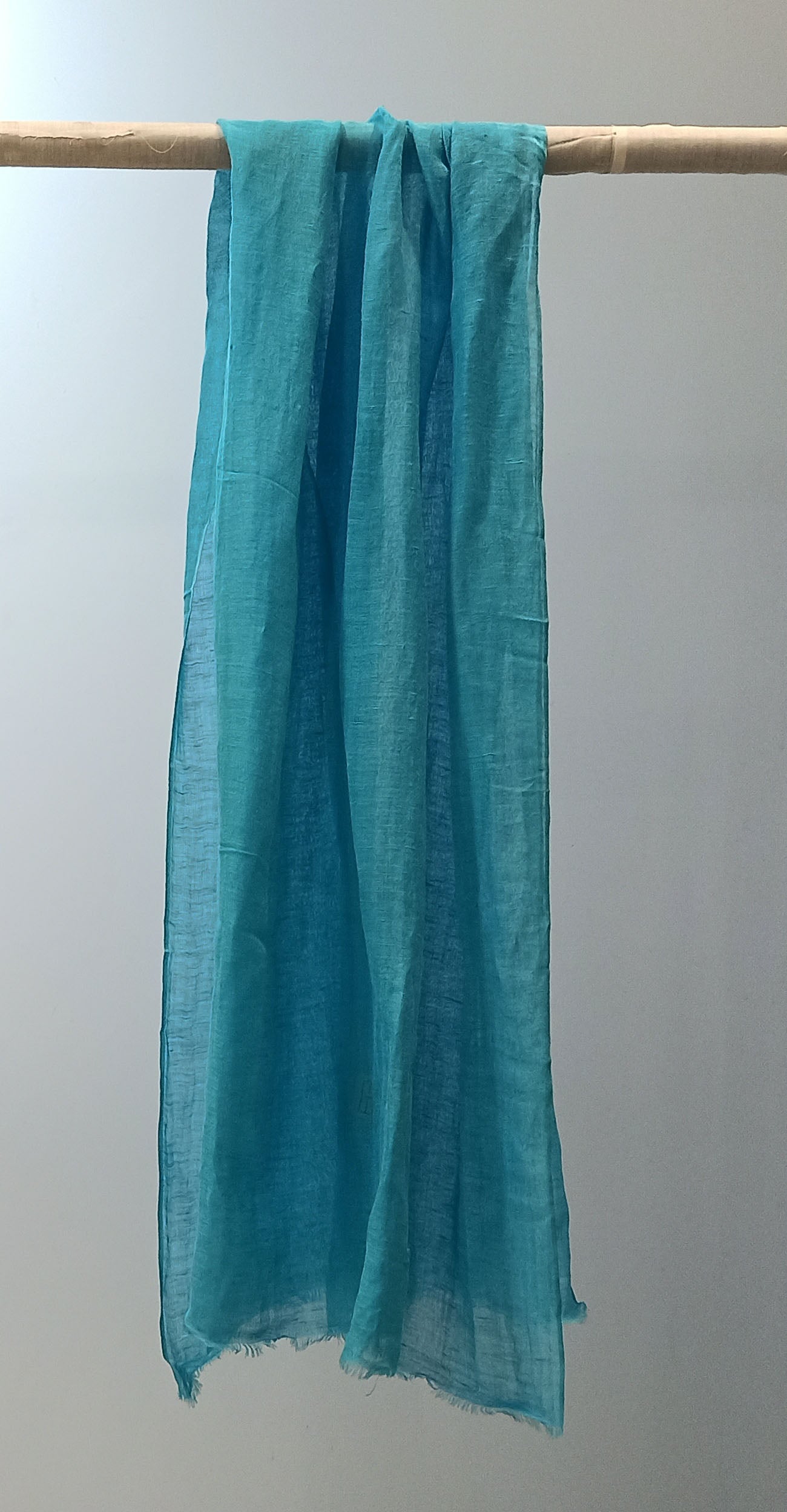 CYAN BLUE SCARF
