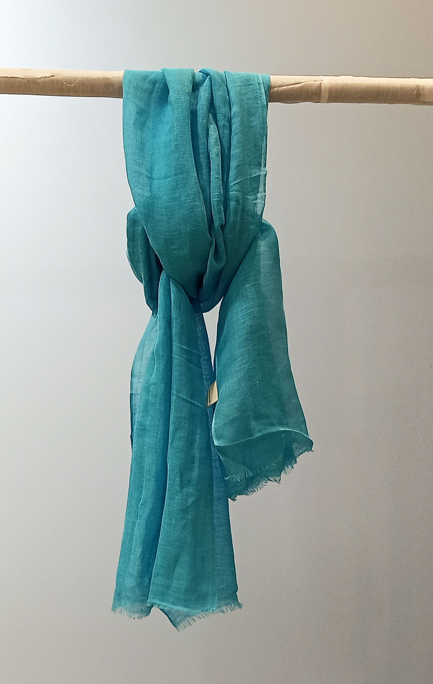 CYAN BLUE SCARF