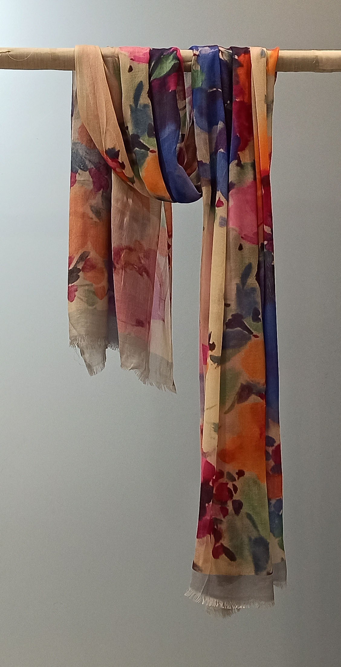 FALL FLOWER SCARF