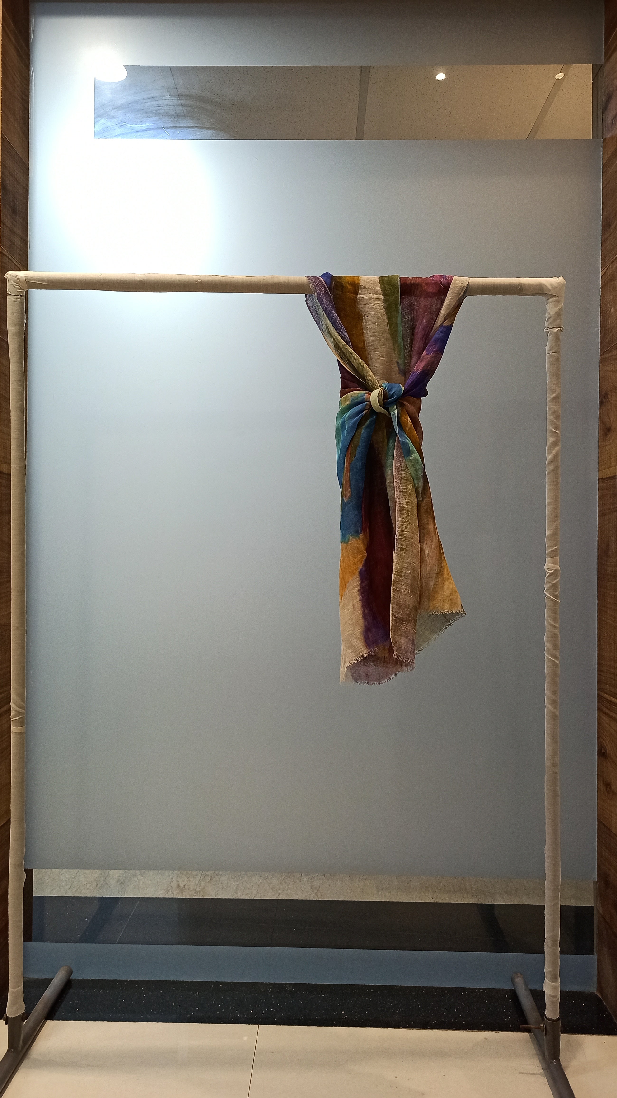 IMPRESSIONIST STROKES SCARF