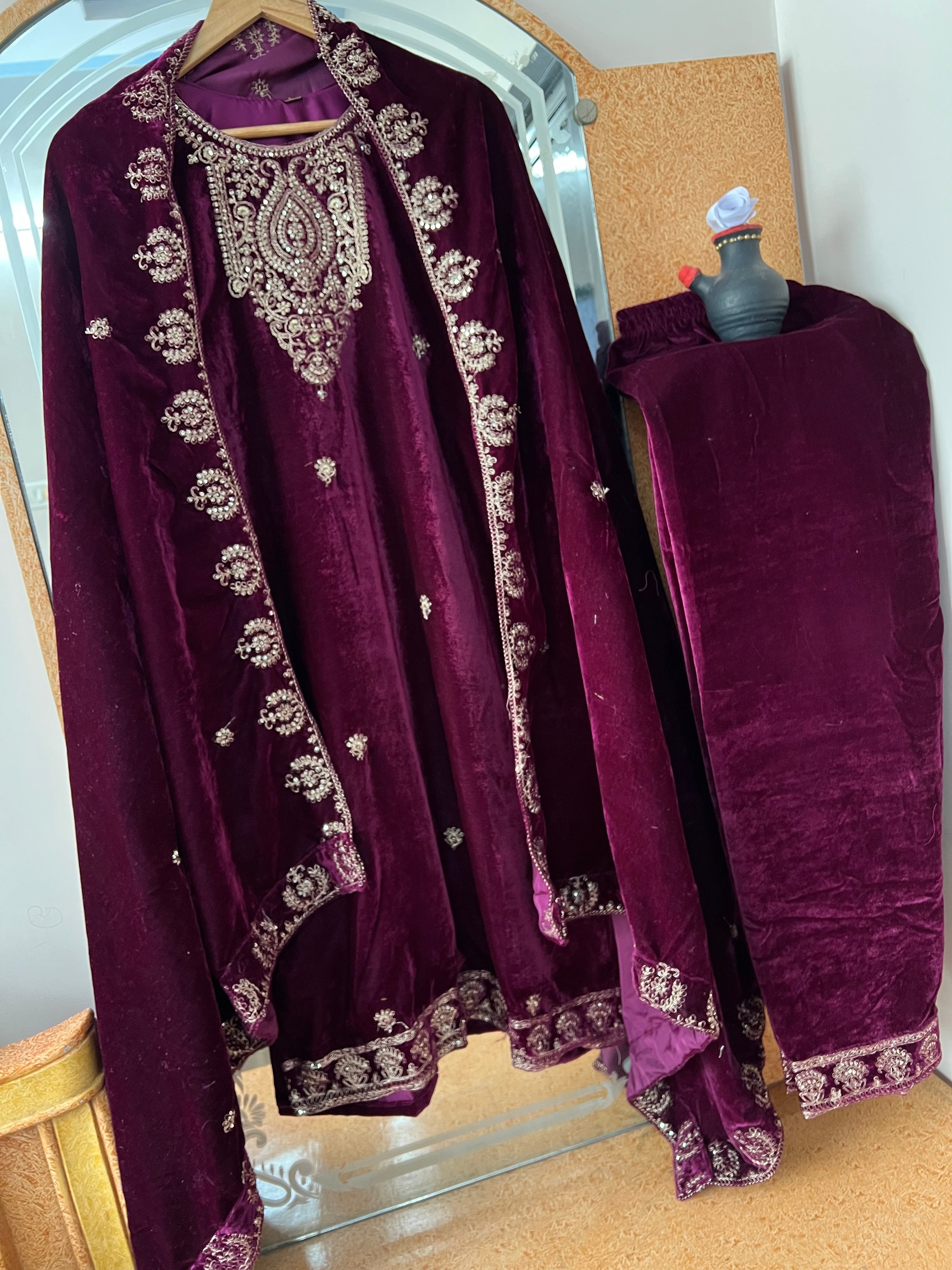 Party Wear Beautiful Top-Bottom And Beautiful Dupatta