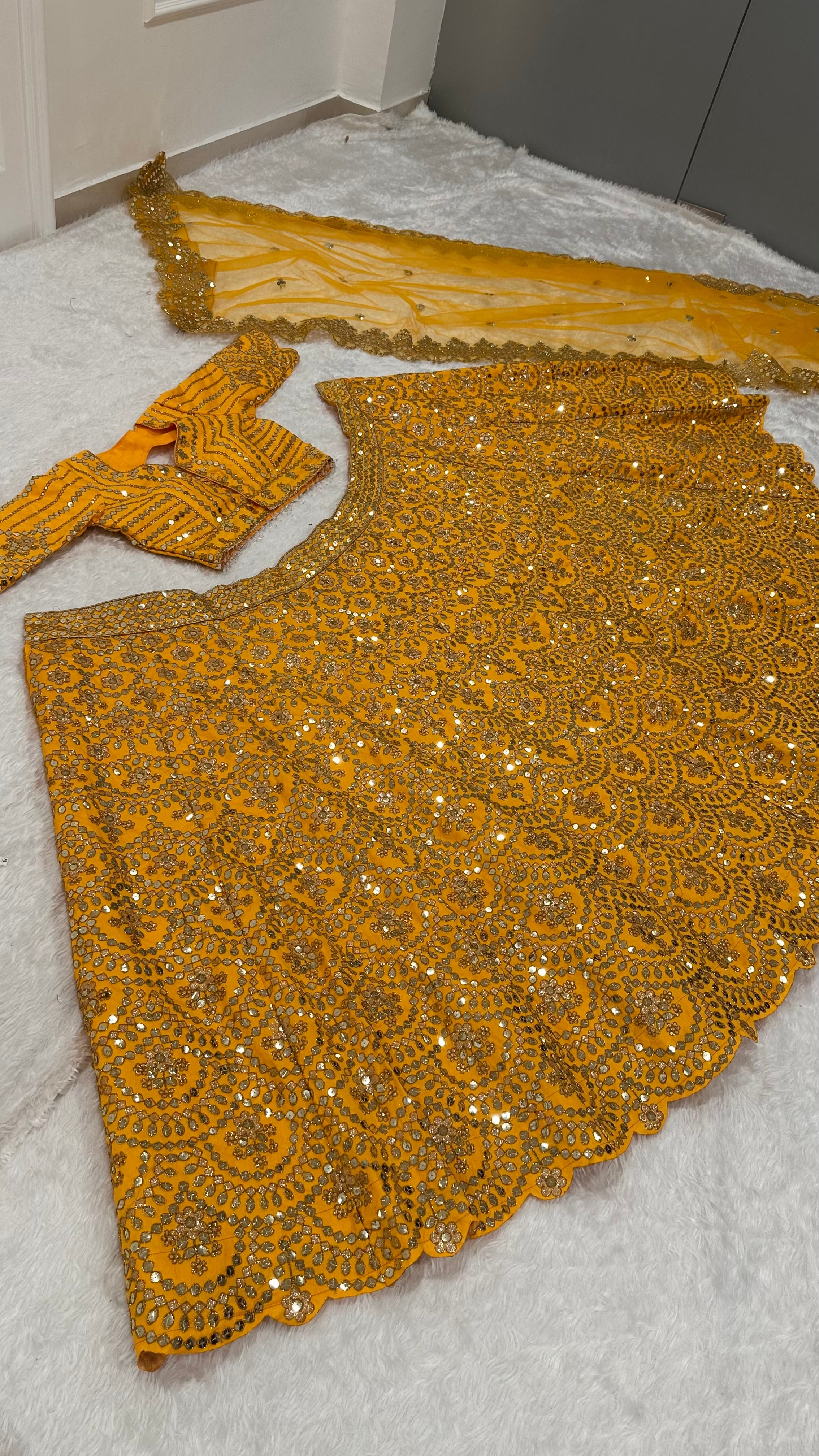 Designer Party Wear Lehenga Choli With Sequence & Dori Work